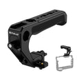 PULUZ Double-thread Metal Quick Release Top Handle with Cold Shoe for Camera Cage Stabilizer (Black) - free shipping - PMC TechLife - Order now!