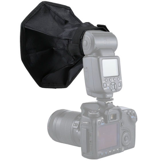 PULUZ 20cm Octangle Style Foldable Soft Flash Light Diffuser Softbox