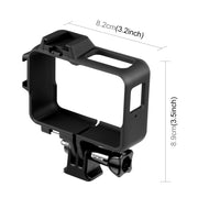 PULUZ Plastic Frame Case for Insta360 One RS 4K / 360 / 1-Inch Edition(Black)