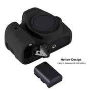 PULUZ Soft Silicone Protective Case for Canon EOS 6D(Black)