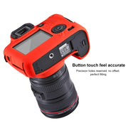 PULUZ Soft Silicone Protective Case for Canon EOS 6D(Red)