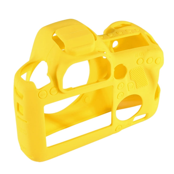 PULUZ Soft Silicone Protective Case for Canon EOS 6D(Yellow)