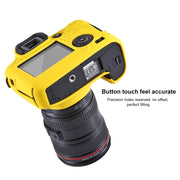 PULUZ Soft Silicone Protective Case for Canon EOS 6D(Yellow)