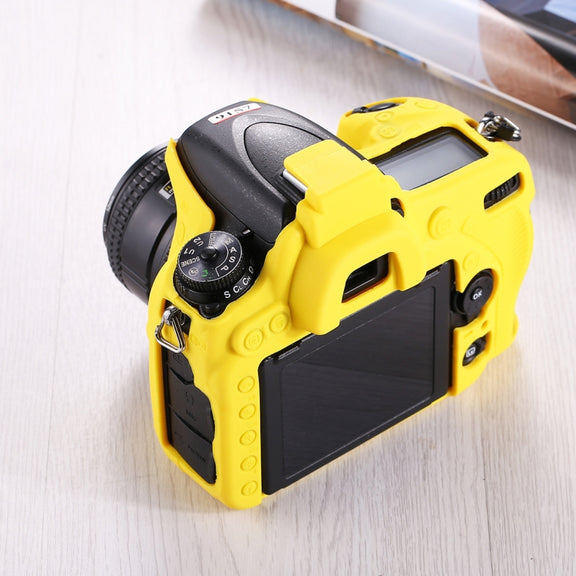 PULUZ Soft Silicone Protective Case for Nikon D750(Yellow)