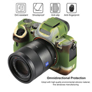 PULUZ Soft Silicone Protective Case for Sony ILCE-7MII / 7SMII / 7RMII(Camouflage)