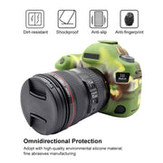 PULUZ Soft Silicone Protective Case for Canon EOS 5D Mark IV(Camouflage)