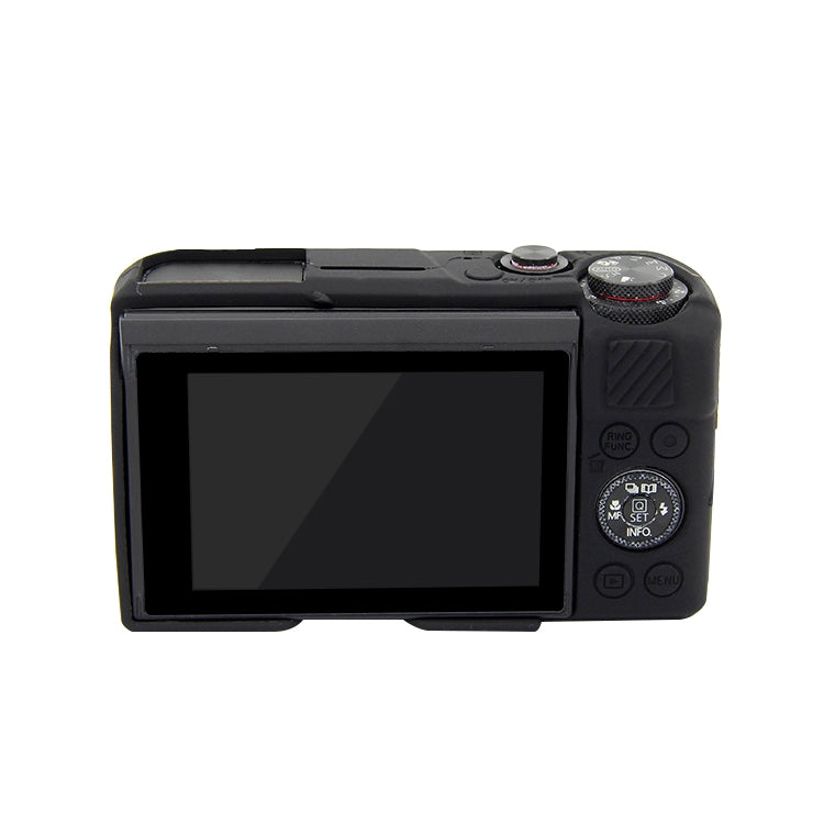 PULUZ Soft Silicone Protective Case for Canon EOS G7 X Mark II(Black)