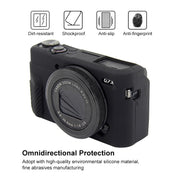 PULUZ Soft Silicone Protective Case for Canon EOS G7 X Mark II(Black)