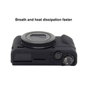 PULUZ Soft Silicone Protective Case for Canon EOS G7 X Mark II(Black)