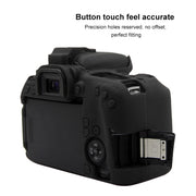 PULUZ Soft Silicone Protective Case for Canon EOS 77D(Black)