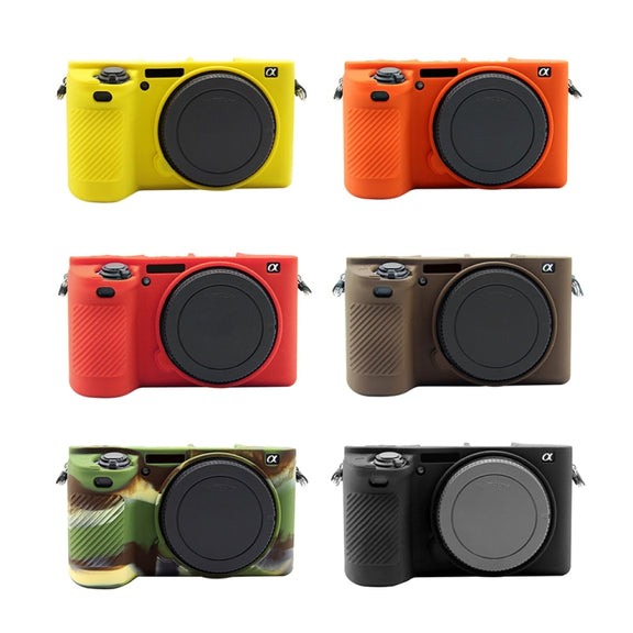PULUZ Soft Silicone Protective Case for Sony ILCE-6500(Black)