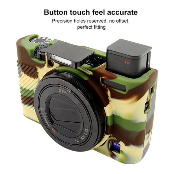 PULUZ Soft Silicone Protective Case for Sony RX100 III / IV / V