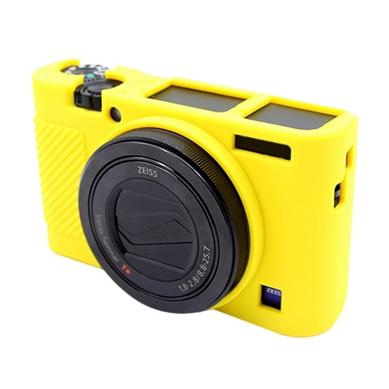 PULUZ Soft Silicone Protective Case for Sony RX100 III / IV / V(Yellow)