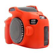 PULUZ Soft Silicone Protective Case for Canon EOS 1300D / 1500D(Red)