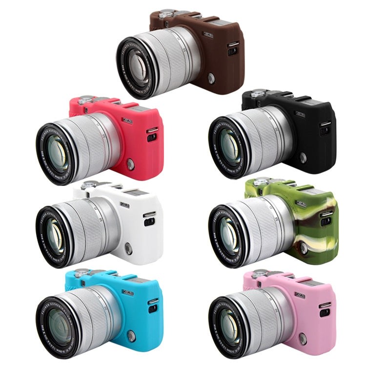 PULUZ Soft Silicone Protective Case for FUJIFILM X-A3 / X-A10(Black)