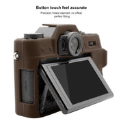 PULUZ Soft Silicone Protective Case for FUJIFILM XT10(Coffee)