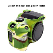 PULUZ Soft Silicone Protective Case for Canon EOS 3000D / 4000D(Camouflage)