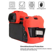 PULUZ Soft Silicone Protective Case for Canon EOS R(Red)