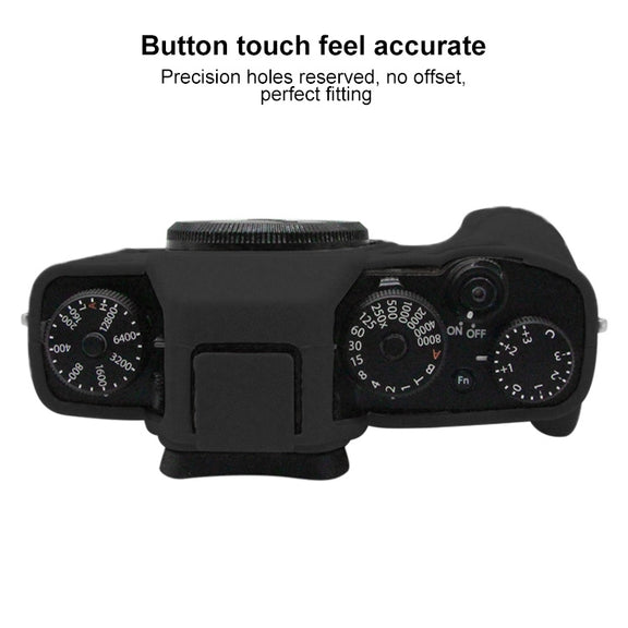 PULUZ Soft Silicone Protective Case for FUJIFILM XT3(Black)