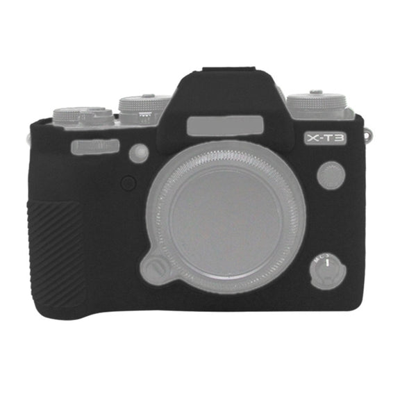 PULUZ Soft Silicone Protective Case for FUJIFILM XT3(Black)