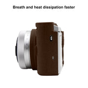 PULUZ Soft Silicone Protective Case for Panasonic Lumix GF10(Coffee)