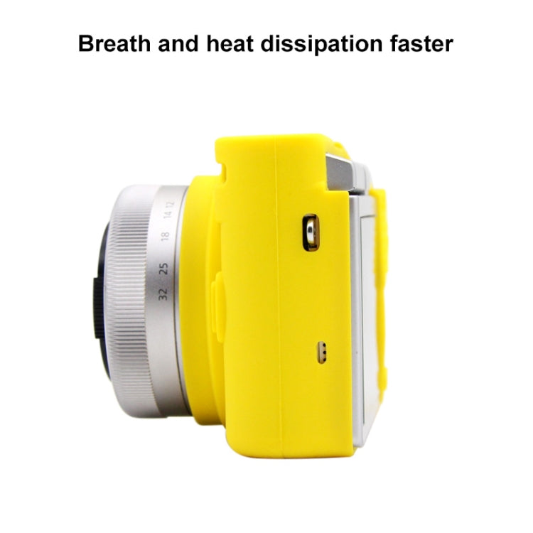PULUZ Soft Silicone Protective Case for Panasonic Lumix GF10(Yellow)