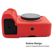 PULUZ Soft Silicone Protective Case for Sony ILCE-9M2/ Alpha 9 II / A92(Red)
