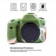 PULUZ Soft Silicone Protective Case for Canon EOS 90D (Camouflage)