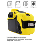 PULUZ Soft Silicone Protective Case for Canon EOS 90D(Yellow)