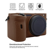 PULUZ Soft Silicone Protective Case for Sony A6600 / ILCE-6600(Coffee)