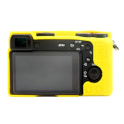 PULUZ Soft Silicone Protective Case for Sony A6600 / ILCE-6600(Yellow)