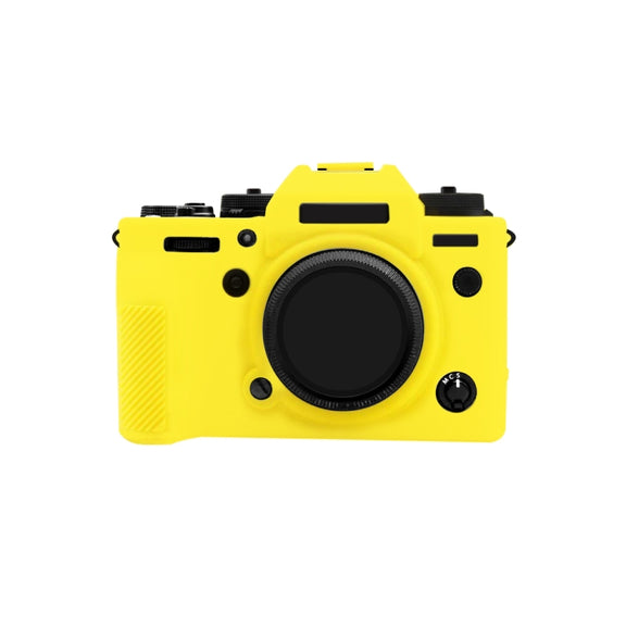 PULUZ Soft Silicone Protective Case for Fujifilm X-T4(Yellow)