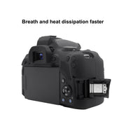 PULUZ Soft Silicone Protective Case for Canon EOS 850D(Black)
