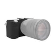 PULUZ Soft Silicone Protective Case for Sony A7C / ILCE-7C(Black) - Protective Case by PULUZ | Online Shopping South Africa | PMC TechLife | Buy Now Pay Later Mobicred