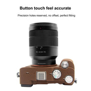 PULUZ Soft Silicone Protective Case for Sony A7C / ILCE-7C(Coffee)
