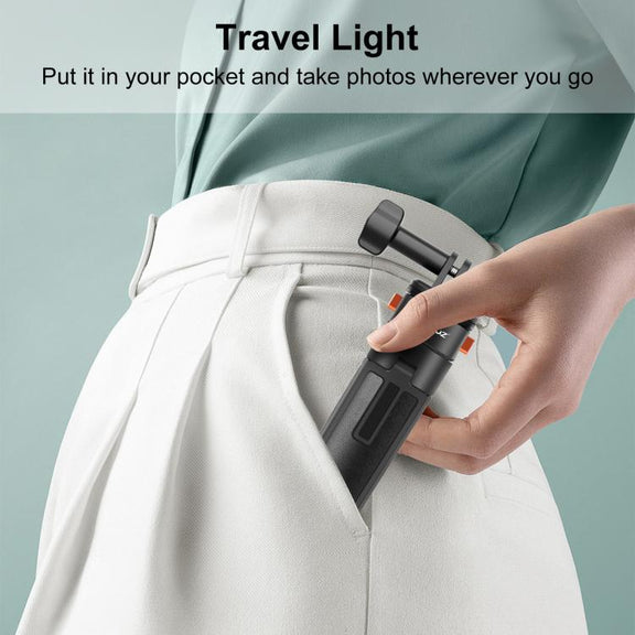 PULUZ Mini Magnetic Quick Release Selfie Stick Tripod (Black)