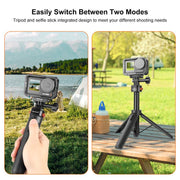 PULUZ Mini Magnetic Quick Release Selfie Stick Tripod (Black)