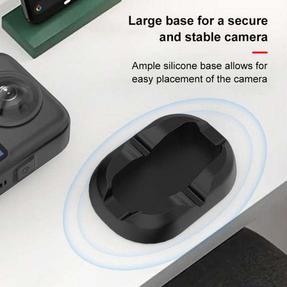 For DJI Osmo 360 PULUZ Car Plastic Base Stand (Black)