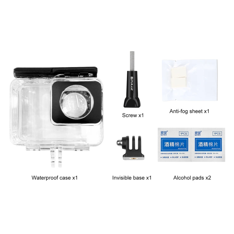 For Insta360 One RS 360 Edition PULUZ 30m Underwater Depth Diving Case Water-resistant Housing