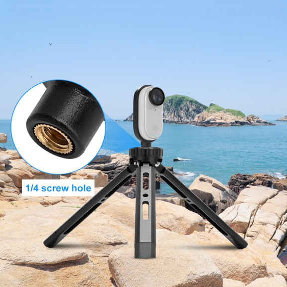For Insta360 GO 3 / GO 3S PULUZ Body Magnetic Plastic Protective Frame Cage (Black)