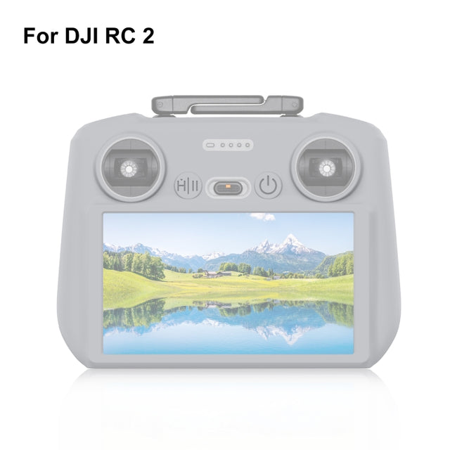 For DJI Mini 4 Pro / Air 3 Remote Control / DJI RC 2 with Screen PULUZ Silicone Protective Case (Grey)