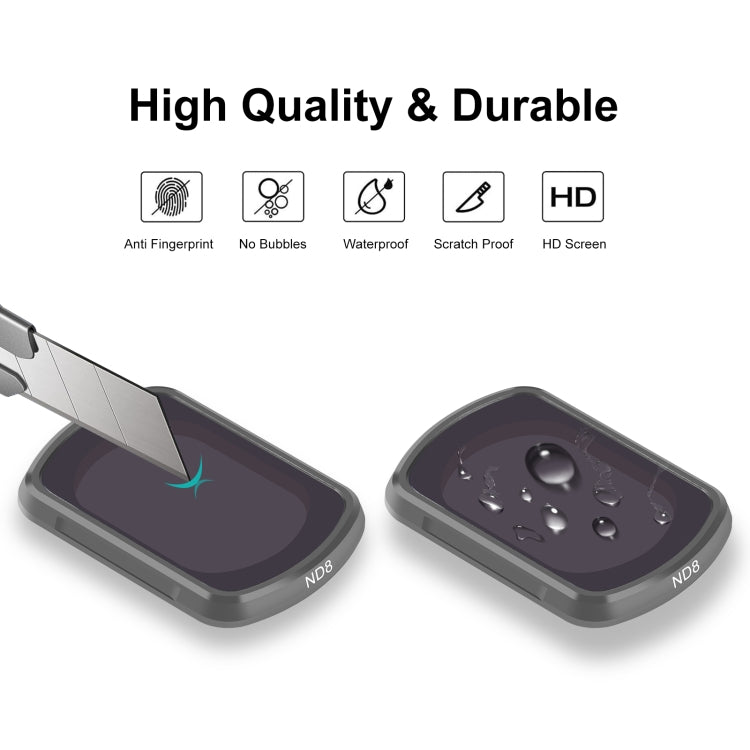 For DJI Osmo Pocket 3 PULUZ Magnetic ND8 Camera Lens Filter