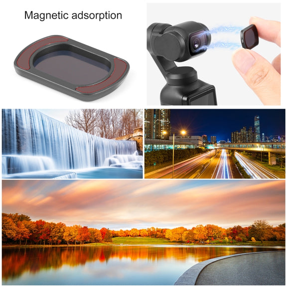 For DJI Osmo Pocket 3 PULUZ Magnetic ND8 Camera Lens Filter