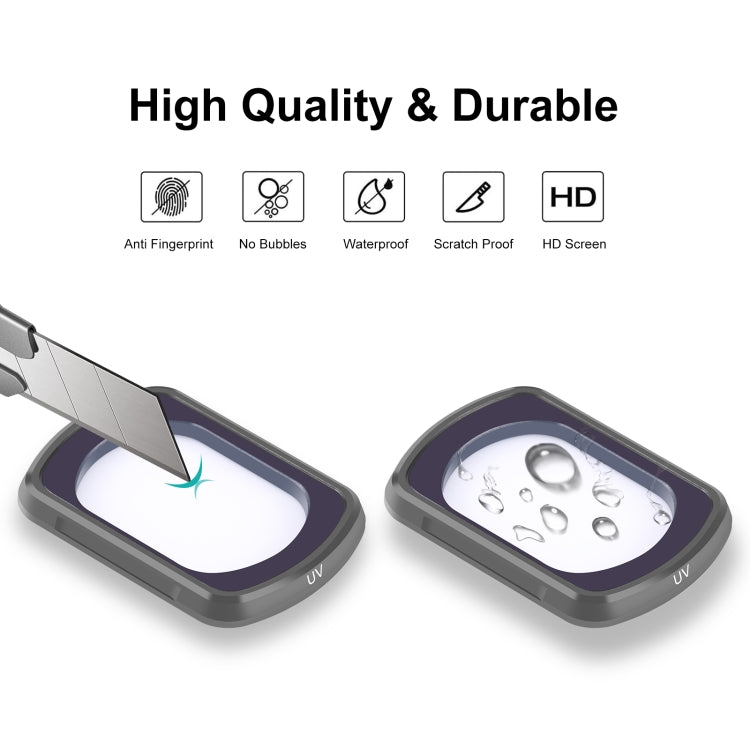 For DJI Osmo Pocket 3 PULUZ Magnetic Camera Lens UV Filter