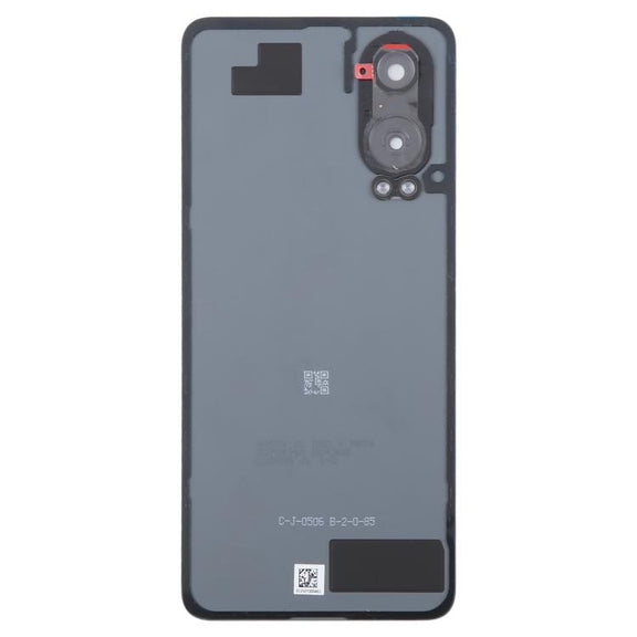 For OnePlus Nord CE4 Lite Plastic Back Cover with Camera Lens Cover(Blue)