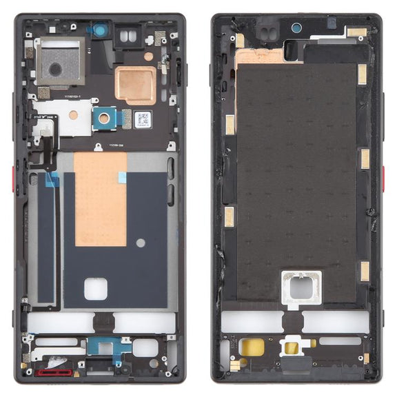 For ZTE nubia Z70 Ultra NX733J NX736J Middle Frame Bezel Plate (Black)