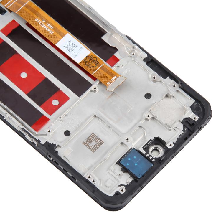 For OnePlus Nord CE 3 Lite CPH2467 2465 LCD Screen Digitizer Full Assembly with Frame (Black)