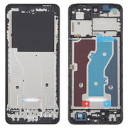 For ZTE Blade A75 4G / V60 Smart Front Housing LCD Frame Bezel Plate (Black)