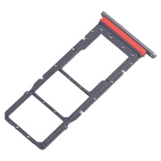 For Motorola Moto E30 10pcs Original SIM Card Tray + SIM Card Tray + Micro SD Card Tray (Grey)
