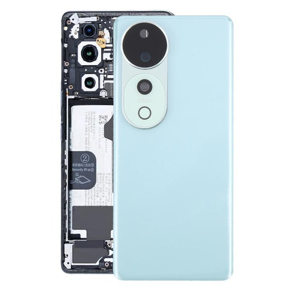 For vivo T3 Ultra 5G V2426 Original Battery Back Cover with Camera Lens(Light Green)